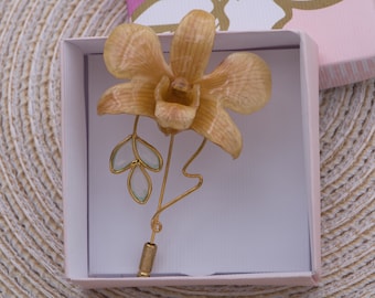 Alfiler de joyería, alfiler de joyería, orquídea, broche de orquídea, joyería de orquídea, joyería, broche, alfiler de orquídea, alfiler de joyería, broche, aguja