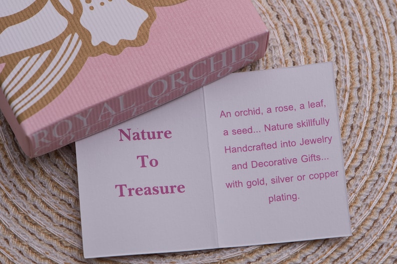 Orchid Necklace With Real Orchid in Light Green Flowers. Also a Great