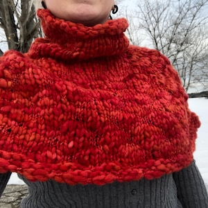 SE Patterns - komin/peleryna/ponczo - Caterpillar Cowl