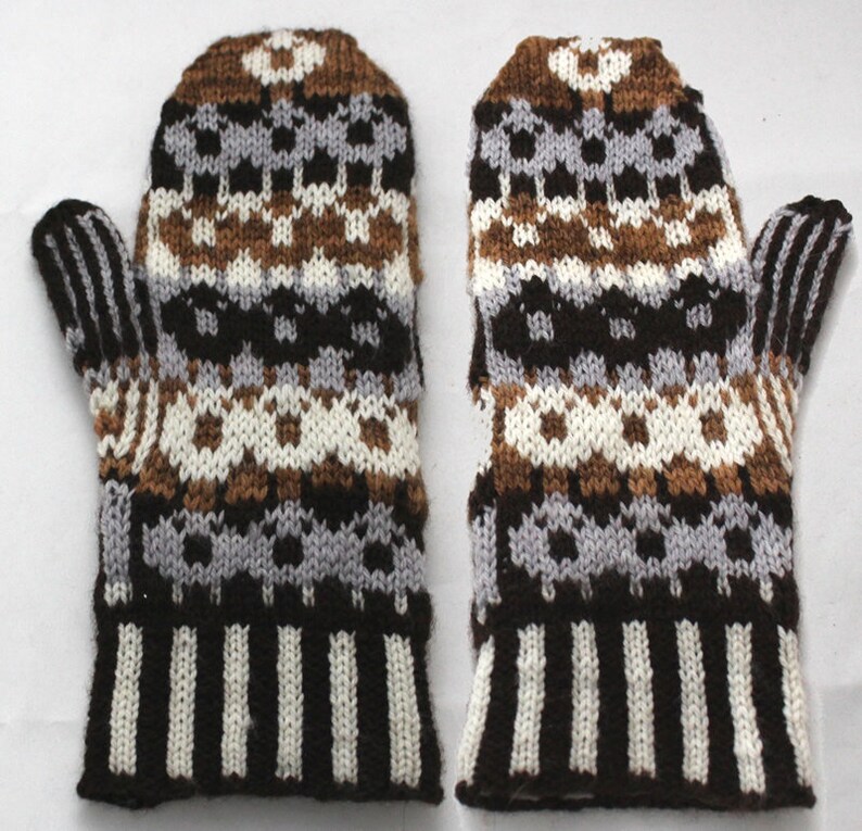 Sheepy Mittens - Digital Pattern - Etsy