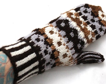 Manoplas de oveja - Patrón digital