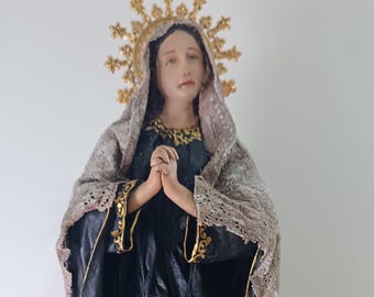 泣く聖母マリア像 カトリックデジタルダウンロード - Etsy 日本