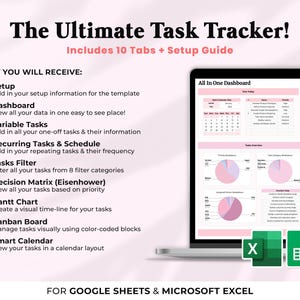 Task Tracker Spreadsheet Google Sheets Digital To Do List Template Excel Daily Team Project Management Priority Tracker Work Productivity