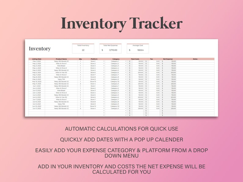 Ultimate Online Sales Reseller for Google Sheets Reseller Etsy