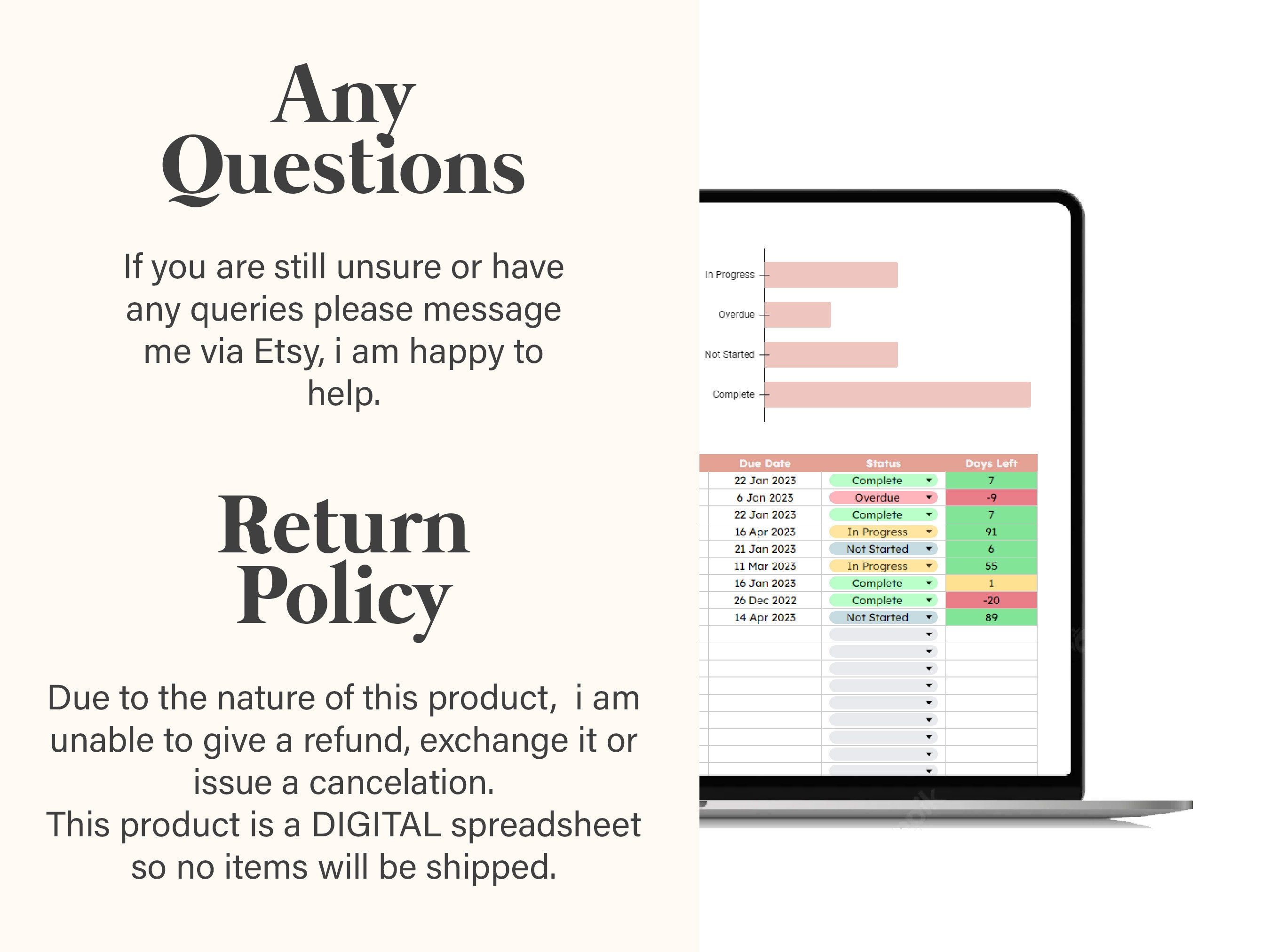 Assignment Tracking Spreadsheet, School Spreadsheet Homework Tracker ...
