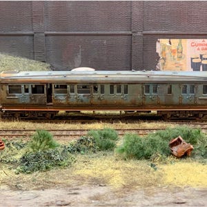 Voiture de voie OO patinée par la Southern Railway. Réf A60