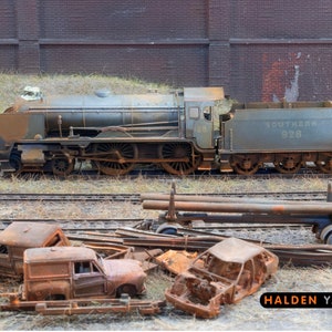 Southern Railway Schools Class weathered locomotive, OO gauge. Ref A16