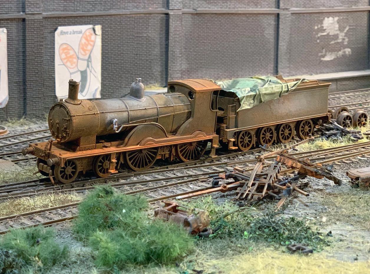 Greyhound Ref OO Gauge Locomotive: Scrapyard Greyhound T9. Ref E3 - Etsy UK