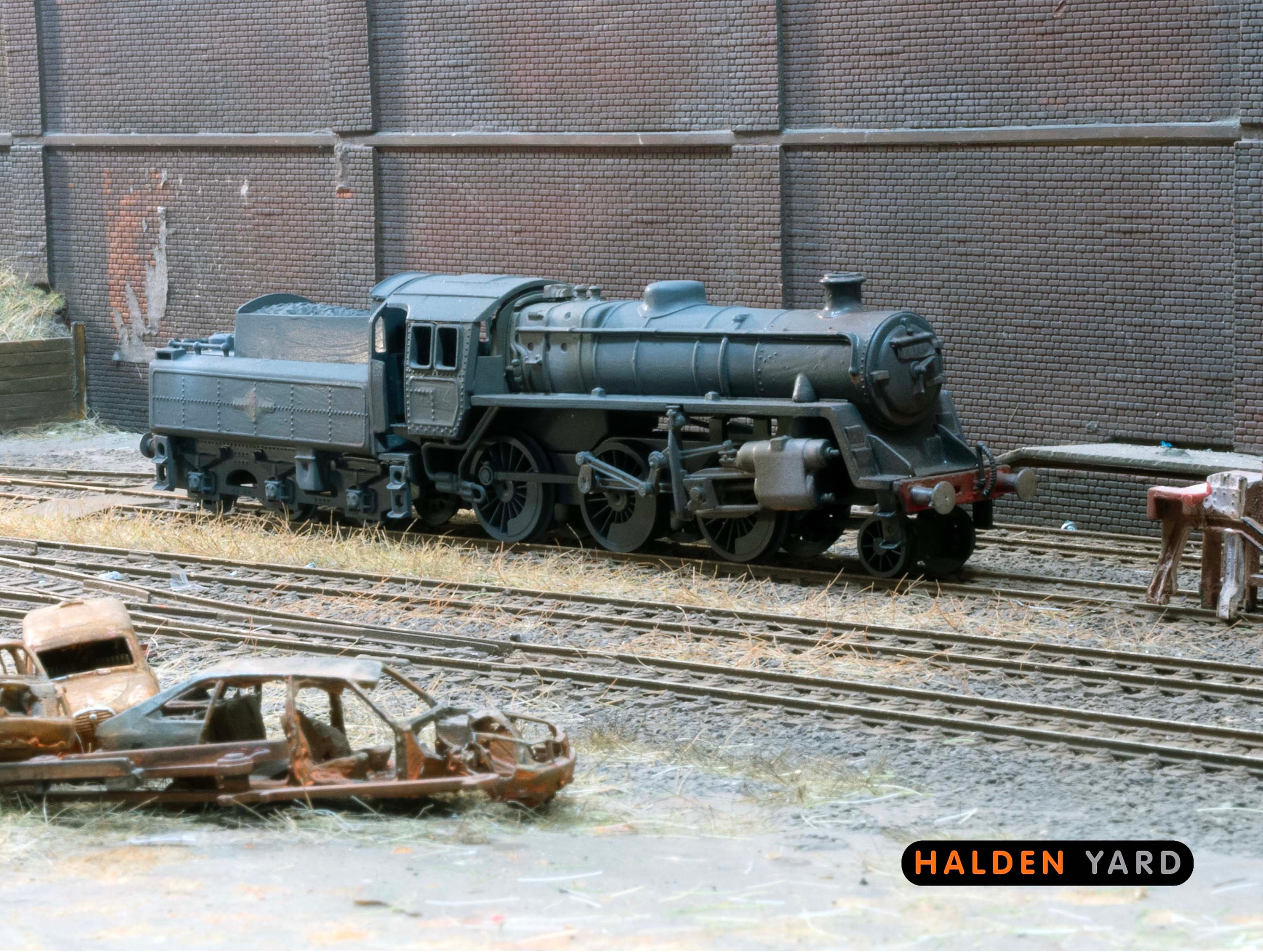 OO Gauge Locomotive: Weathered British Railways Standard 4MT. Ref A5 - Etsy