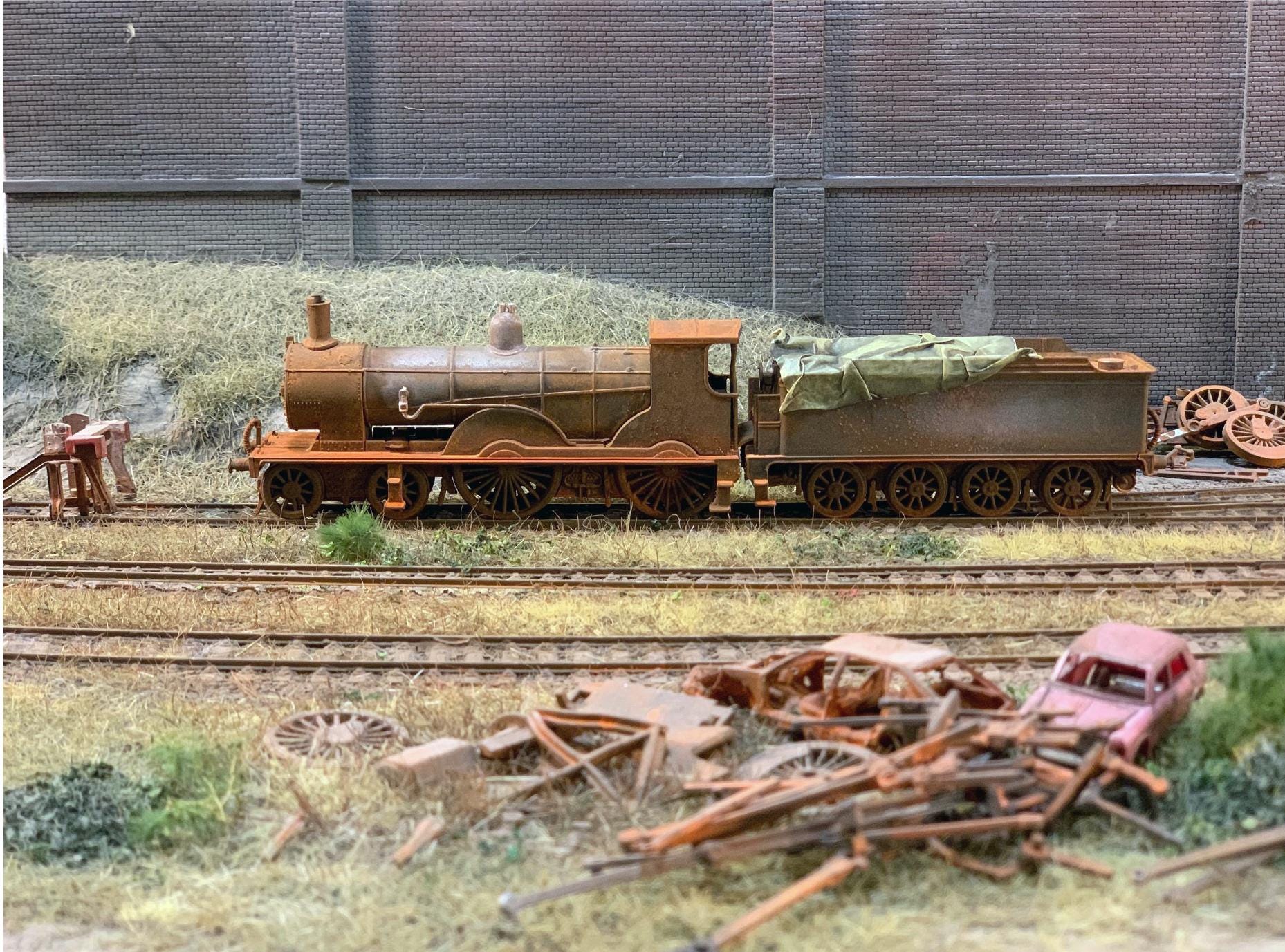 Greyhound Ref OO Gauge Locomotive: Scrapyard Greyhound T9. Ref E3 - Etsy UK
