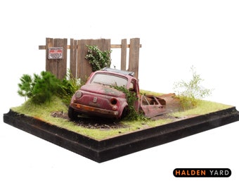 1/24 Scale 1960s Fiat 500 Diorama - Etsy UK
