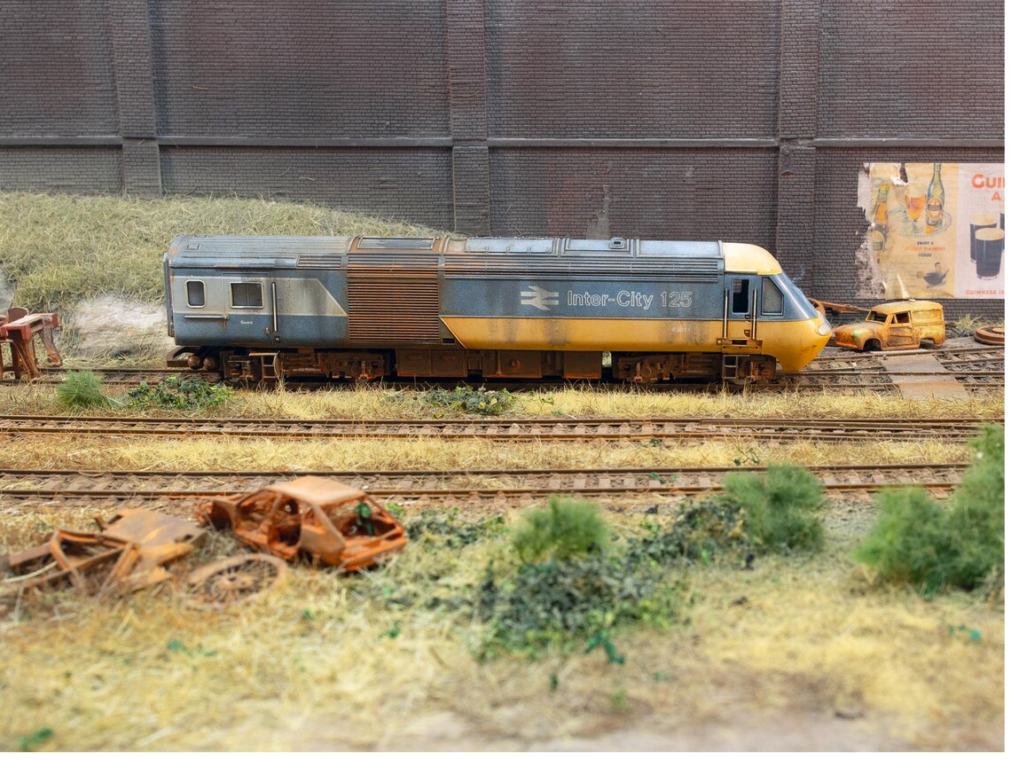 Eb1 Class OO Gauge Scrapyard Class 43 125 HST Diesel Locomotive, Heavily Rusted ...