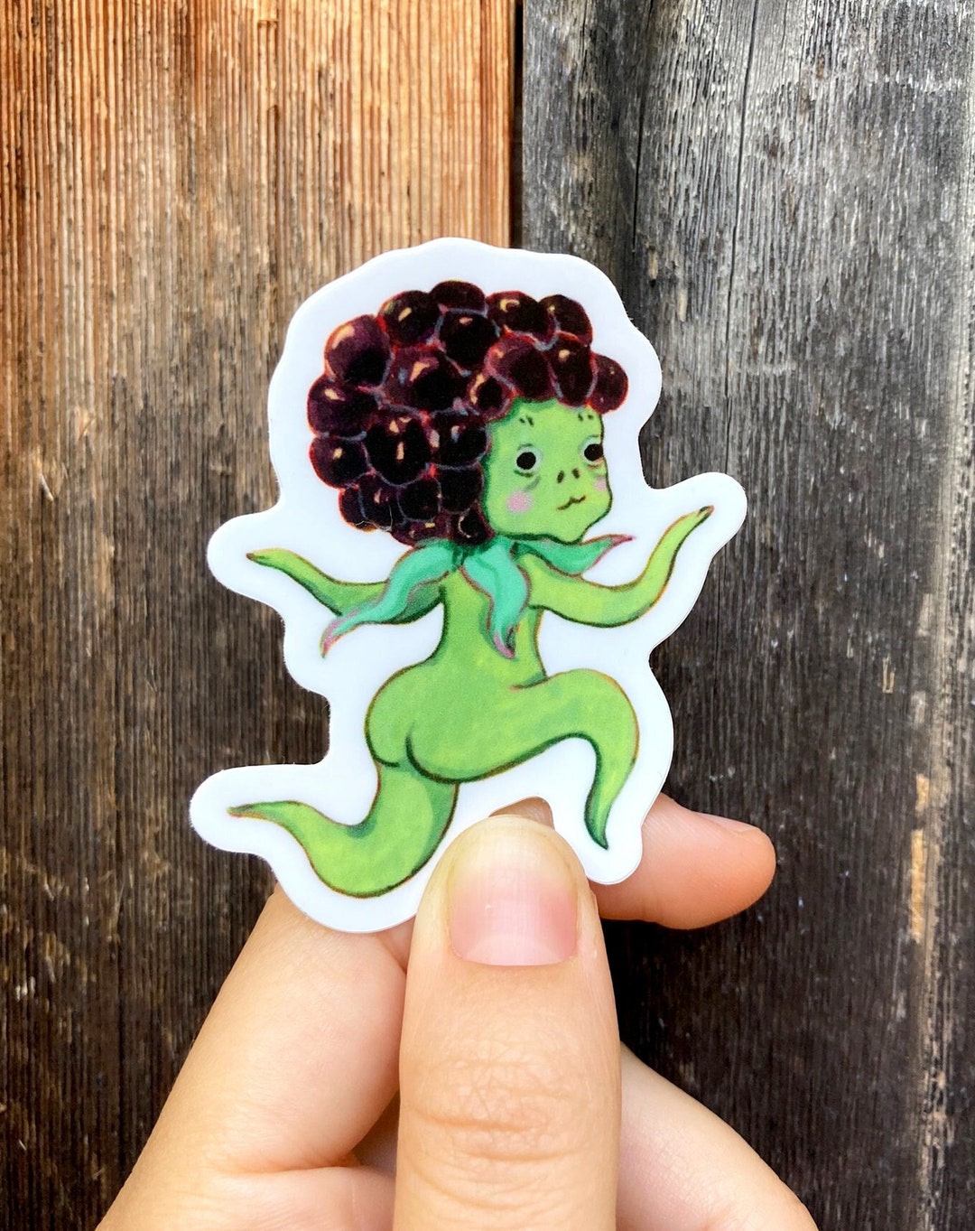 Sticker | Berry Imp | Die-cut Vinyl Sticker | Matte Sticker - Etsy