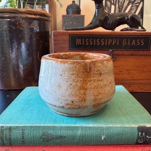Small Vintage Studio Pottery Bowl/Vase Signed by Artist