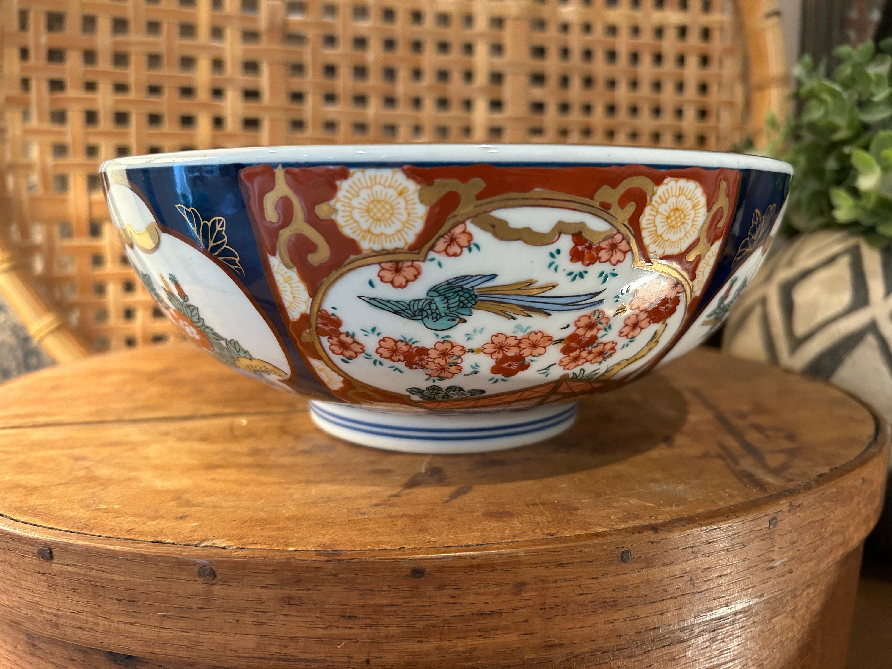 Vintage Gold Imari Bowl, Made in Japan - Etsy Vintage Gold Imari Bowl, Made in Japan - Etsy