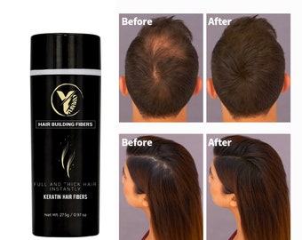 Hair building fibres 27.5g Keratin hair fibres Yasbro 27.5g