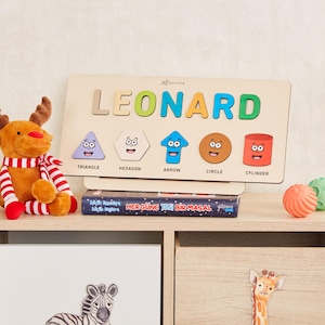 Personalized Gifts for Kids, Baby and Toddlers Wooden Toys, Baby Toy 6-12 Month, Montessori Toys, Kid Easter Gifts, Custom Baby Toy