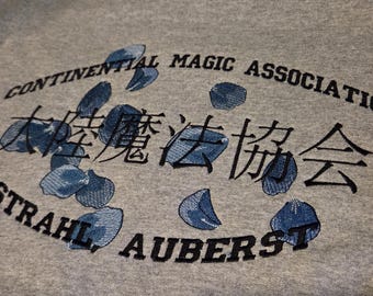 Magier inspiriertes besticktes T-Shirt / Rundhalsausschnitt / Hoodie