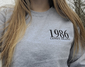 BF Inspiriert Bestickt 1986 Crewneck/Tshirt/Hoodie