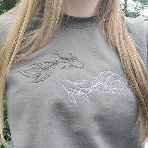 STRONGEST Anime inspired Betta Fish Crewneck/Hoodie/Tshirt