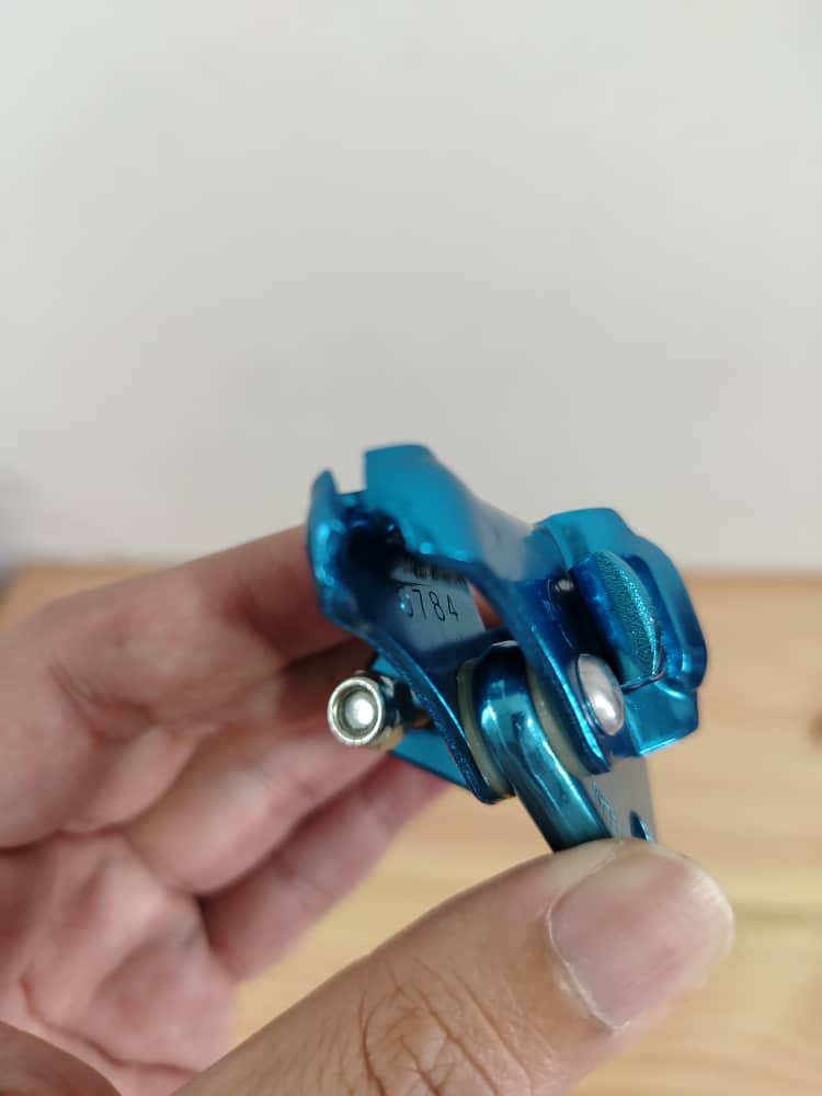 Levier Frein Droit Dia-Compe Tech 2 – BMX Old School Bleu – Daté 07/83 – Original Années 80