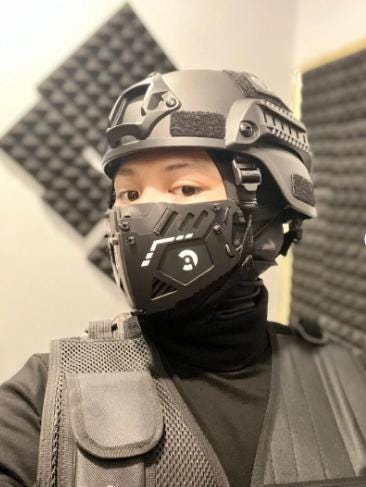 Ballistic face mask - Etsy 日本