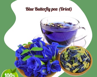 Blue Butterfly Pea Blue Tea Relaxing Tea Blossom Herbal Tea