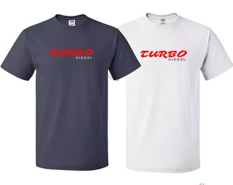 Turbo Diesel Men's T-Shirt: Ringspun Cotton Graphic Tee