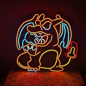 Charizard neon light online