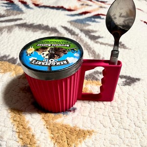 3D Printable Ice Cream Pint Cozie STL File (Digital Download)