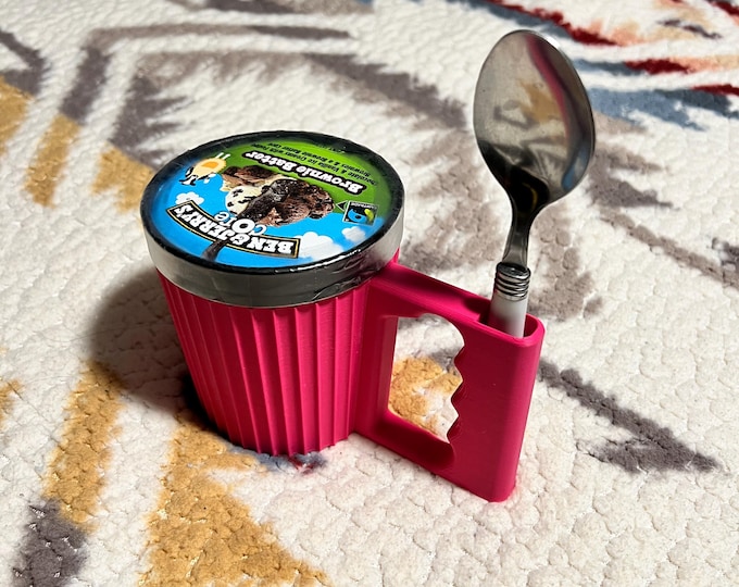 3D Printed Ice Cream Pint Cozie Physical Item