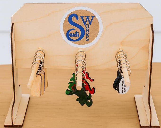 Ornament Display Stand: Wooden Laser Cut File (SVG/PDF/DXF)