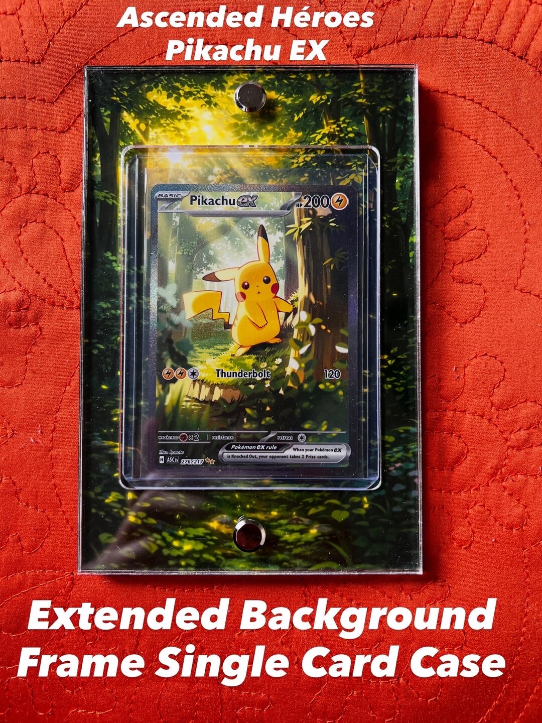 Extended Background Frames for Pokémon Card - Wall Display – Hard ...