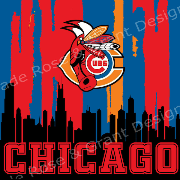 Chicago Sports Art Etsy
