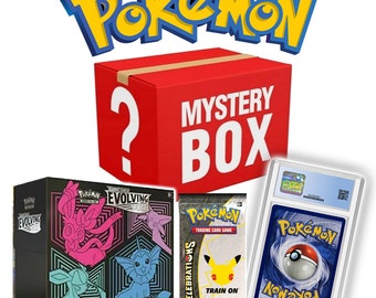 Pokemon Mystery Box Etsy