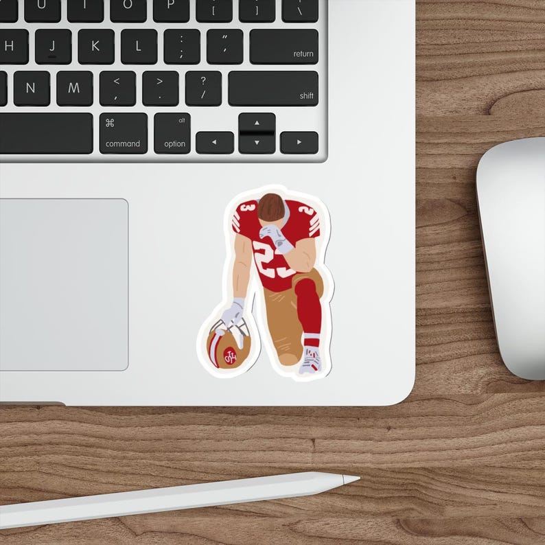 CMC Sticker | Christian Mccaffrey Die-cut Sports Helmet Decal - Etsy