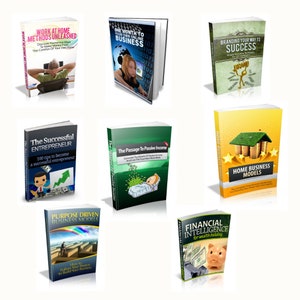 PLR 100 Business eBooks Bundle MRR, Master Resell Rights, Learn Business & Entrepreneurship, färdiga guider för dig, passiv inkomst, nedladdning bild 2