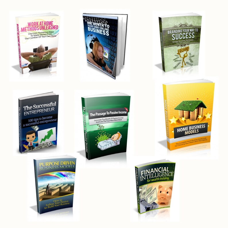 PLR 100 Business eBooks Bundle MRR, Master Resell Rights, Learn Business & Entrepreneurship, färdiga guider för dig, passiv inkomst, nedladdning bild 2