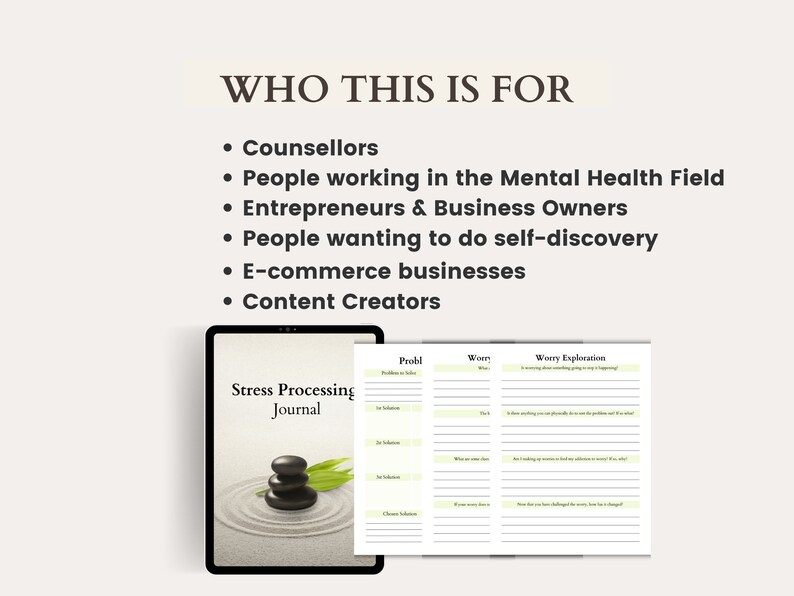 for counsellors, people working in the mental health field, entrepreneurs and business owners, content creators