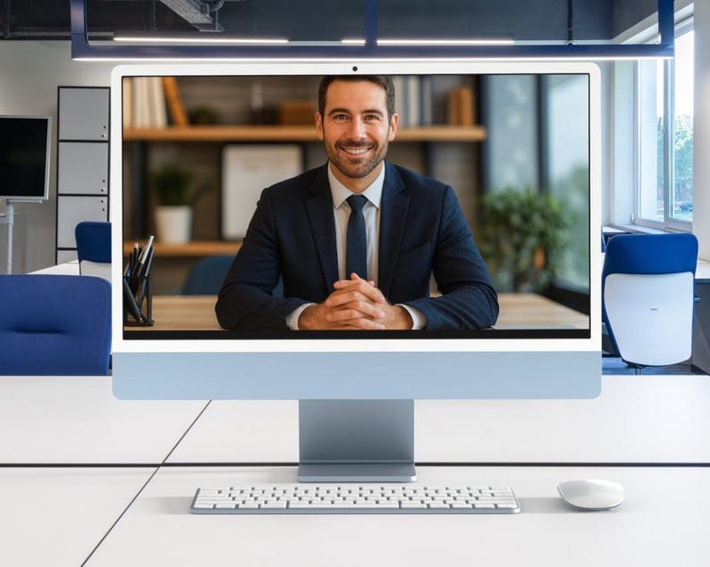 Modern Office Virtual Backgrounds Bundle: Zoom, Skype, Teams, UHD ...