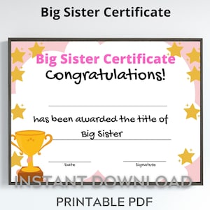 Personalised Sister Print, Sister Gift, Keepsake, Birthday Sister