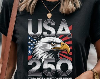 USA 250 Shirt: Flagge