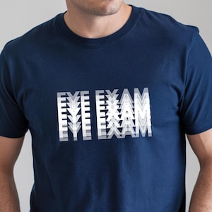 T-shirt drôle d'optométriste d'examen de la vue | cadeau d'optométrie | Chemise d'ophtalmologiste | T-shirt humour test de la vue | Chemise graphique amusante