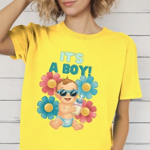 Annuncio di gravidanza per baby shower, regalo per bambino, annuncio di gravidanza per mamma, annuncio del sesso del bambino, scatola regalo per baby shower.