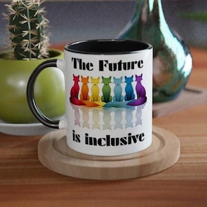 Christmas Gift For LGBT Mug LGBTQ gifts gay pride gift boyfriend birthday gift brother friend gift Birthday Pride Month Gift Inclusive