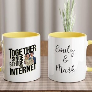 Funny Valentines Gift Funny Anniversary Mug for Couples Personalized Custom Anniversary Mug Anniversary Gift for Couples Custom Gift