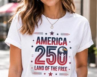 America 250th Anniversary Shirt, Patriotic USA Tee