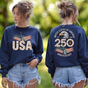 250th Anniversary of America Shirt, USA Semiquincentennial Patriotic 1776–2026 Eagle Tee