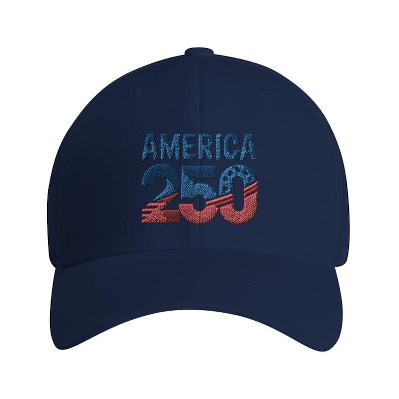 America 250th Anniversary Flexfit Hat | USA Patriotic Baseball Cap 1776 ...