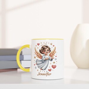 Taza de ángel personalizada con nombre imagen 13